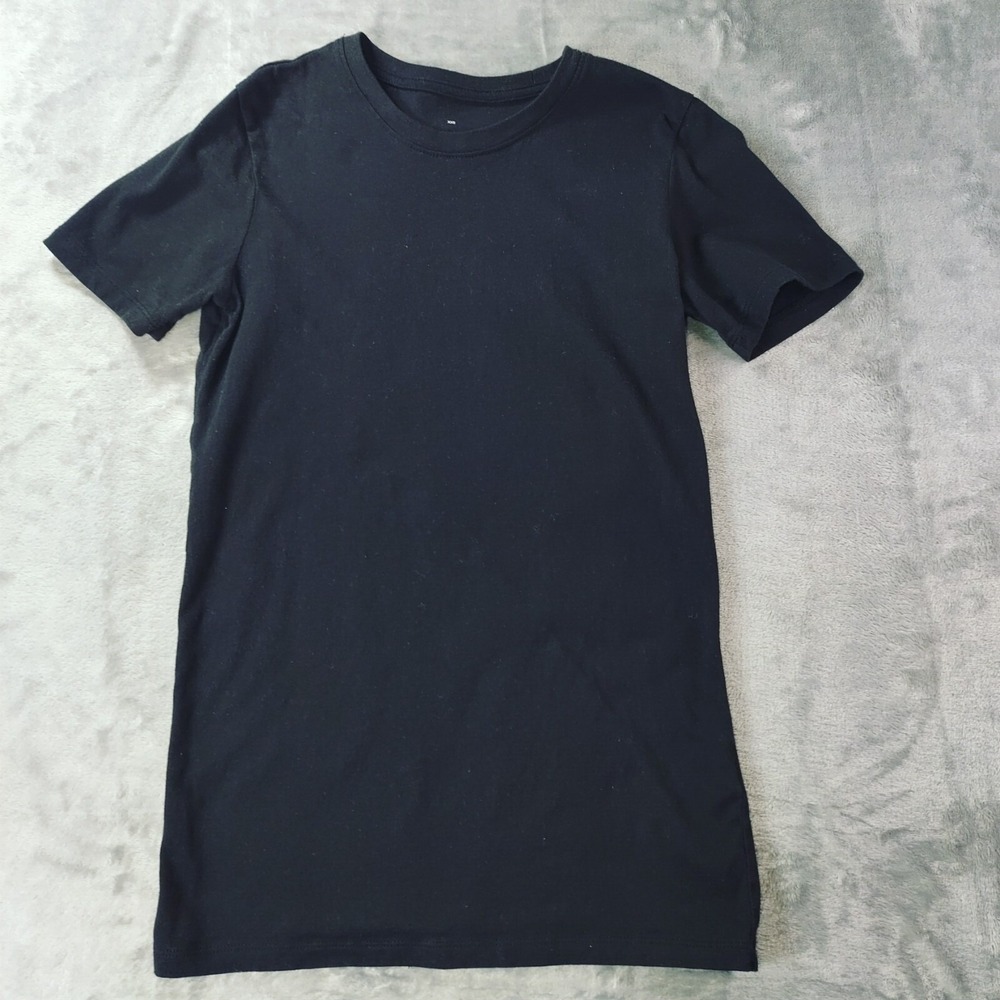 Everlane Womens Black Cotton T Shirt XXS Minimalist Capsule Preppy‎ Basic